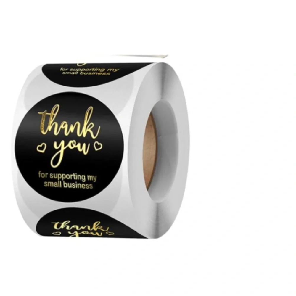 200ct~Thank you Stickers W/Bonus Bags 🌟🆕🌟  (2 Rolls For $20)